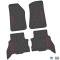 FlexTread 21-24 Jeep 4xe Floor Mats (4pc) w/ 4xe Logo NGTT46025