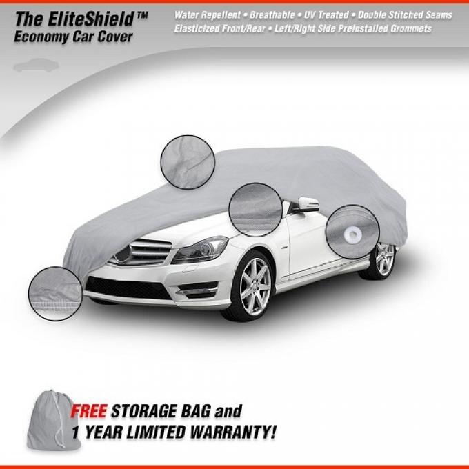 Elite Shield™ Car Cover, Gray (Size 6), fits Cars up to 228" or 19'