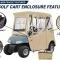 Greenline 2 Passenger E-Z-GO Golf Cart Enclosure