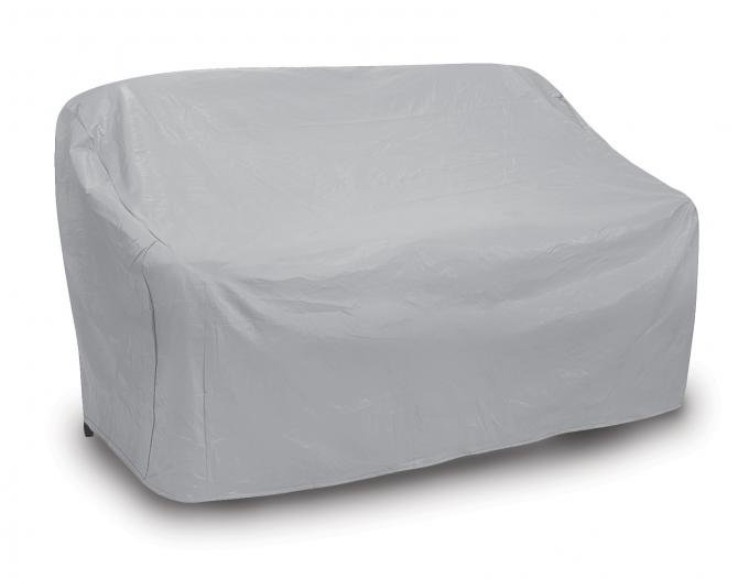 PCI Dura-Gard Three Seat Wicker Sofa Cover, Gray, 84W x 35D x 35H in., 1127