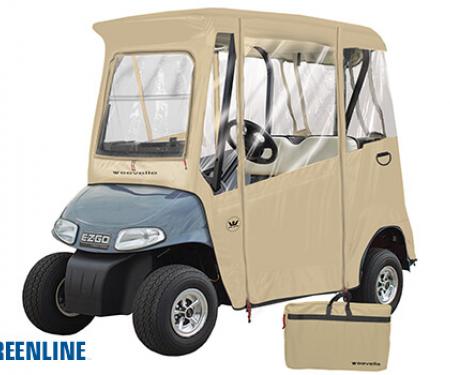 Greenline 2 Passenger E-Z-GO Golf Cart Enclosure