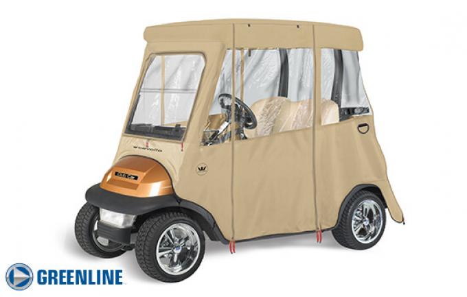 Greenline 2 Passenger Club Car Precedent Golf Cart Enclosure