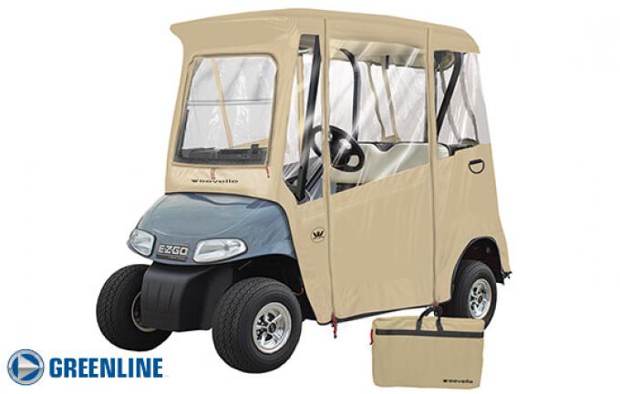 Greenline 2 Passenger E-Z-GO Golf Cart Enclosure