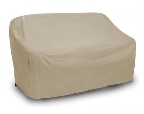 PCI Dura-Gard Three Seat Wicker Sofa Cover, Tan, 84W x 35D x 35H in., 1127-TN