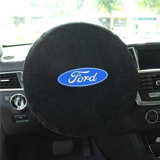 Seat Armour Ford Steering Wheel Cover, Black SWA100FORB