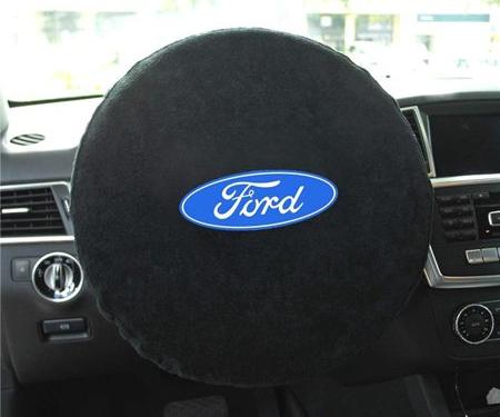 Seat Armour Ford Steering Wheel Cover, Black SWA100FORB