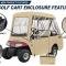 Greenline 2 Over 4 Passenger Universal Golf Cart Enclosure