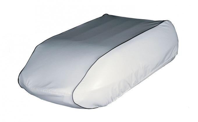 Adco Covers 3027, Air Conditioner Cover, Fits Dometic Brisk Air II, 28 Inch Width x 14 Inch Depth x 30 Inch Length, Polar White, Weather Resistant Vinyl, With Parachute Style Draw Cord
