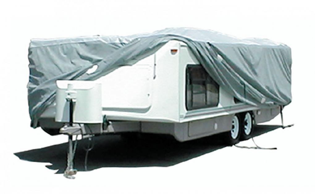 Adco Covers 12252, RV Cover, SFS AquaShed (R), For HiLo Style Trailers, Fits Up To 22 Foot 6