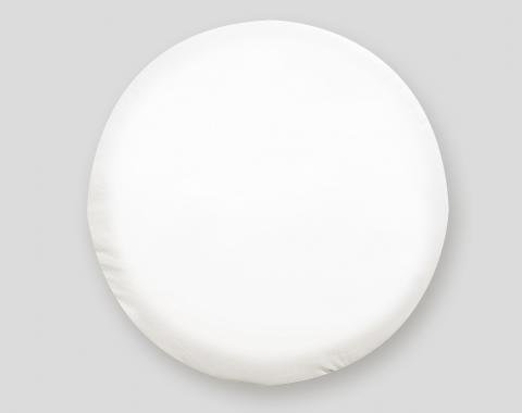 Adco Covers 1755, Spare Tire Cover, Fits 29 Inch Diameter Tires, Plain, Polar White, Vinyl, With Hollow Bead Welt Cord And Elasticized Back, With UV Protection