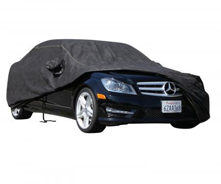 BMW 128I Breathable Pro Series Car Cover, Black with Mirror Pockets, 2008-2014
