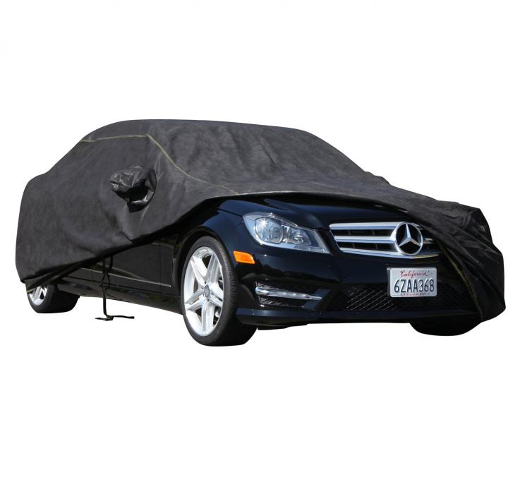 All Weather Full Vehicles Covers Waterproof Cover Outdoor Car Accessory Car Tarpaulin with Storage Bag Car Cover Compatible with Ford Mustang GT/Shelby/Cobra/Bullitt/ECOBOOST 