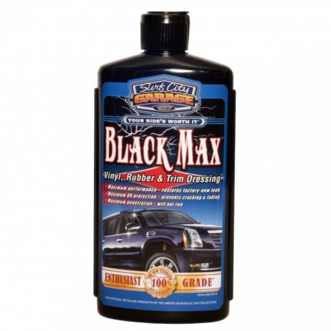 Black Max™ Vinyl, Rubber & Trim Dressing, Surf City Garage