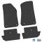 FlexTread 18-24 Jeep Wrangler JL 2Dr Floor Mats (4pc) w/ JEEP Wave Logo NGTT47052