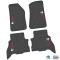 FlexTread 21-24 Jeep 4xe Floor Mats (4pc) w/ JEEP Wave Logo NGTT46052