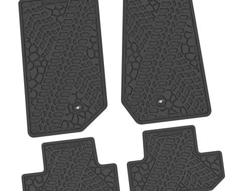 FlexTread 07-13 Jeep Wrangler JK 2Dr Floor Mats (4pc) NGTT02000