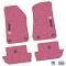 FlexTread 18-24 Jeep Wrangler JL 2Dr Floor Mats (4pc) w/ JEEP Peace Sign Logo NGTT47053