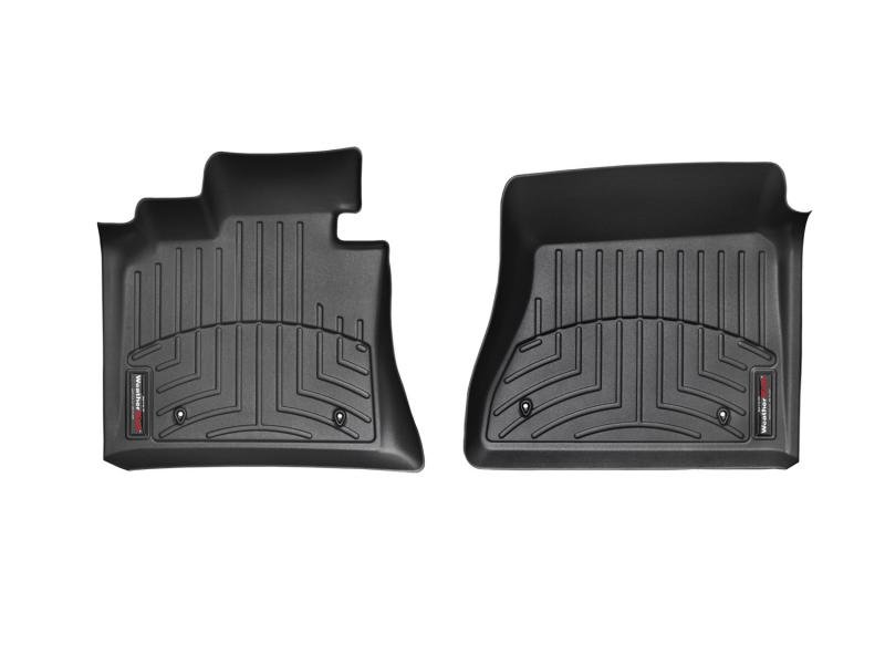 thumbnail image 2 of WeatherTech FloorLiner For 2013-2017 Land Rover Range Rover - Front Row, Black TPE (Part 44480-1-3) 2 of 6