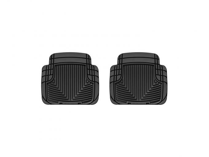 WeatherTech W50 - Black All Weather Floor Mats