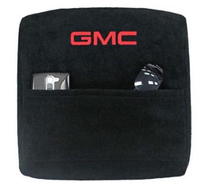 Seat Armour GMC, Bucket Seat, 2007-2013,  Konsole Cover™ with Pocket, Black, KAGMC07-13
