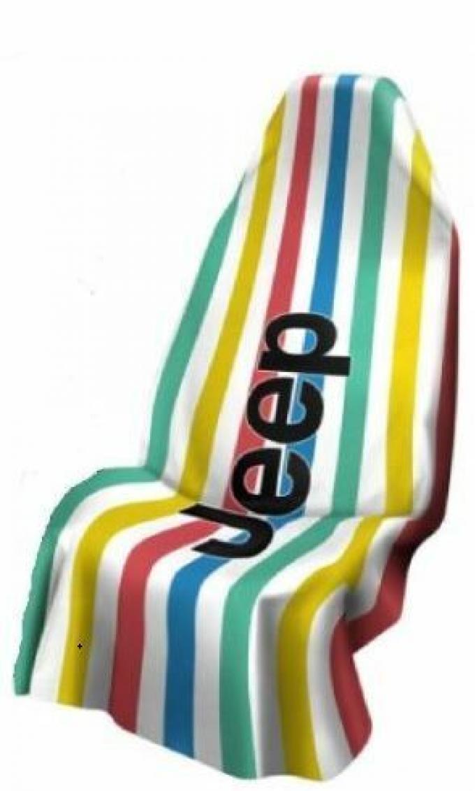 Seat Armour, Universal Towel Jeep Cabana, Multi Colour, T2GOMULTI