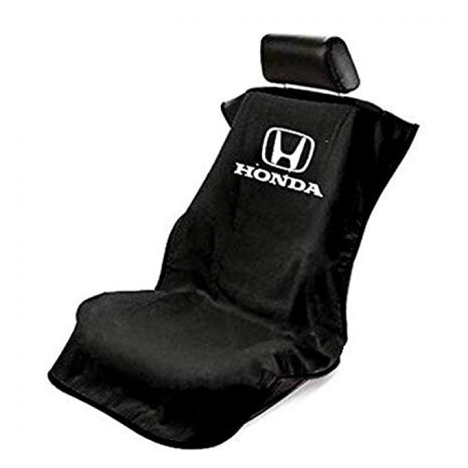 Seat Armour Honda Seat Towel, Black with Logo SA100HONB