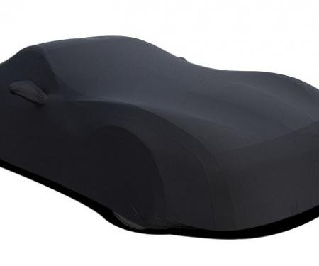 Corvette Car Cover, Onyx Satin Indoor, Black, 1963-1967