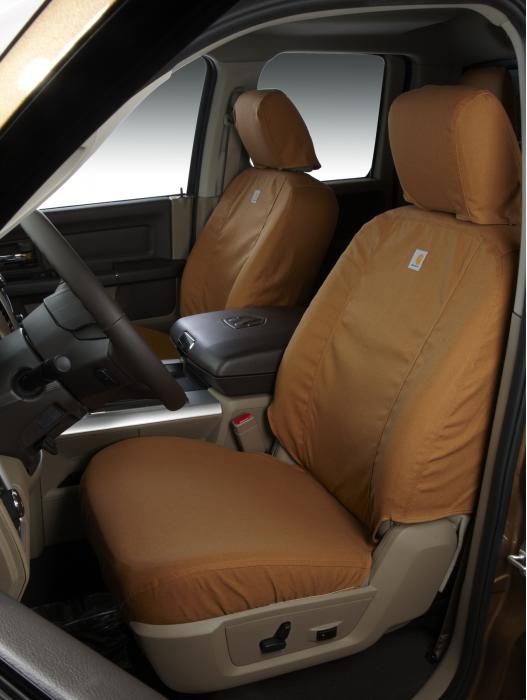 Covercraft 2018 2020 Nissan Rogue Carhartt Seatsaver Custom Seat Cover Brown Ssc2490cabn - Nissan Rogue Seat Covers 2020