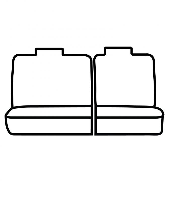 Covercraft 2000-2002 Dodge Dakota SeatSaver Custom Seat Cover, Waterproof Taupe SS7293WFTP