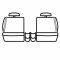Covercraft 1998-2002 Mercury Grand Marquis Precision Fit Endura Front Row Seat Covers GTM107ENBC