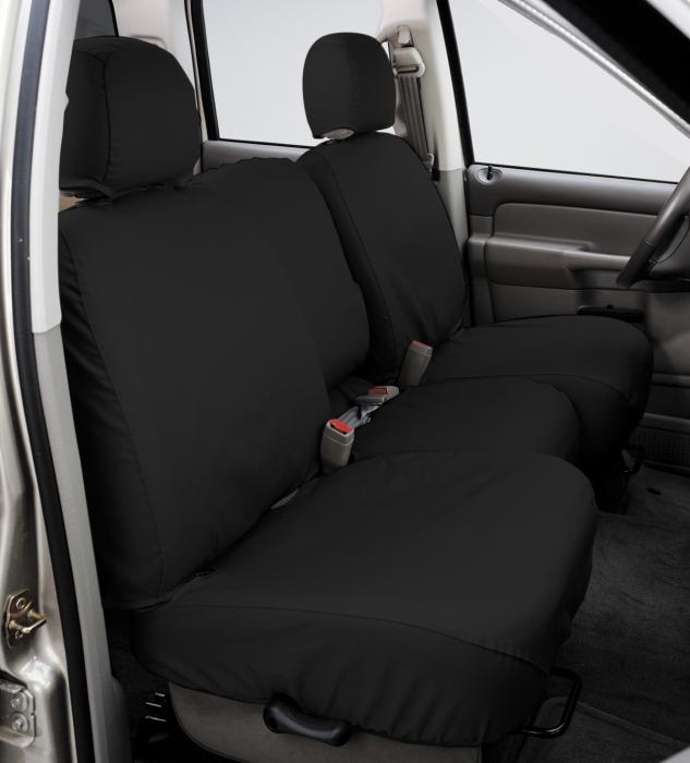 Covercraft 2005 2008 Nissan Titan Seatsaver Custom Seat Cover Polycotton Charcoal Ss3367pcch - Seat Covers For Nissan Titan 2008