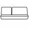 Covercraft 1995-1996 Toyota Tercel Precision Fit Leatherette Second Row Seat Covers GTT814LTSN