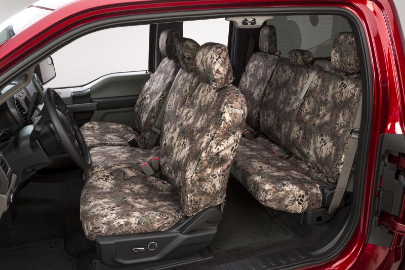 Covercraft 2018 2020 Ford Expedition Prym1 Seatsaver Custom Seat Cover Multi Purpose Camo Ss2526prmp - Seat Covers For 2018 Ford Expedition