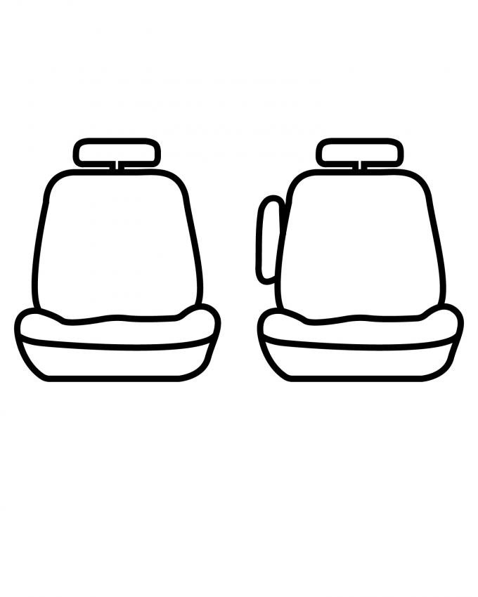 Covercraft 2015-2018 Nissan NV200 Carhartt SeatSaver Custom Seat Cover, Mossy Oak Breakup SSC3448CAMB