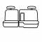 Covercraft 1993-1998 Toyota T100 Precision Fit Endura Front Row Seat Covers GTT762ENBC