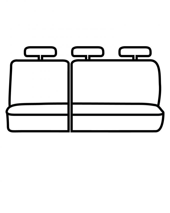 Covercraft 2017-2020 Toyota Sienna SeatSaver Custom Seat Cover, Waterproof Grey SS7514WFGY