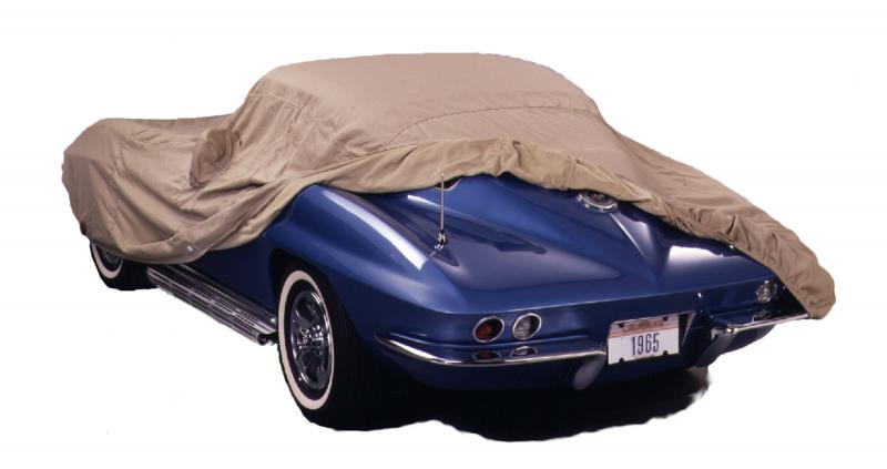 Covercraft Custom Fit Car Cover for Select Packard 1607 Models Polycotton (Gray) - 3