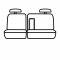 Covercraft 2009-2011 Honda Pilot Precision Fit Leatherette Second Row Seat Covers GTH2318LTLG