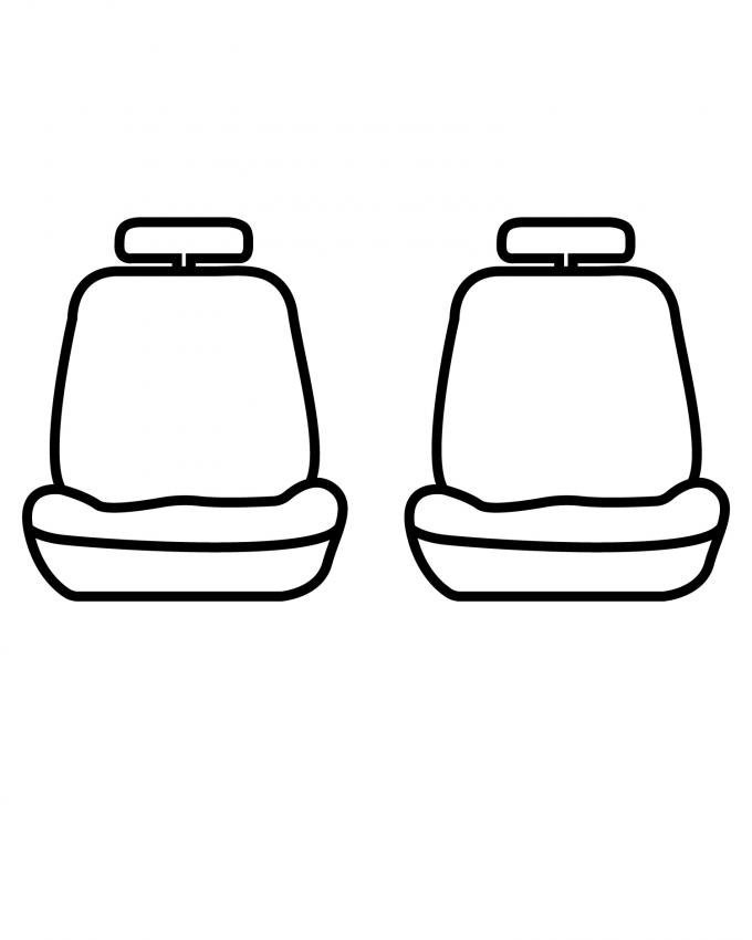 Covercraft 2005-2015 Toyota Tacoma SeatSaver Custom Seat Cover, Waterproof Taupe SS2360WFTP