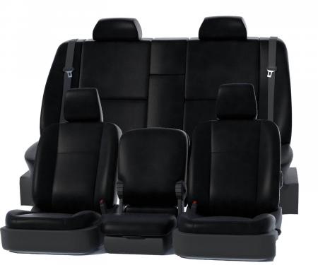 Covercraft Precision Fit Leatherette Front Row Seat Covers GTF212LTBK