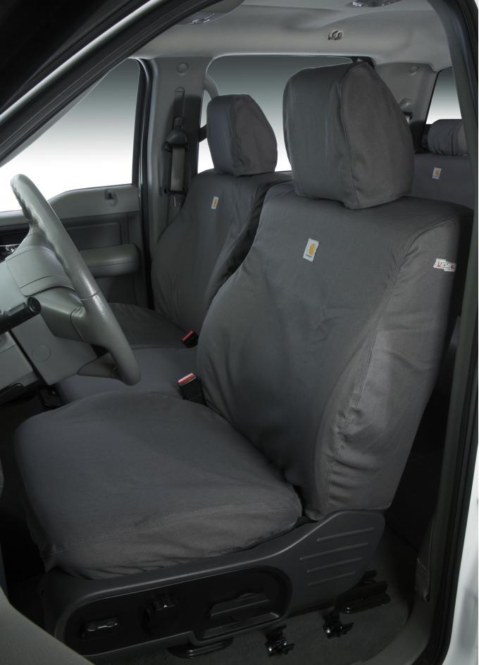 Covercraft Carhartt SeatSaver Custom Seat Cover, Gravel SSC8396CAGY