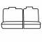 Covercraft Precision Fit Leatherette Front Row Seat Covers GTF284LTSN