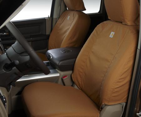 Covercraft 2018-2019 Ford Escape Carhartt SeatSaver Custom Seat Cover, Brown SSC2515CABN