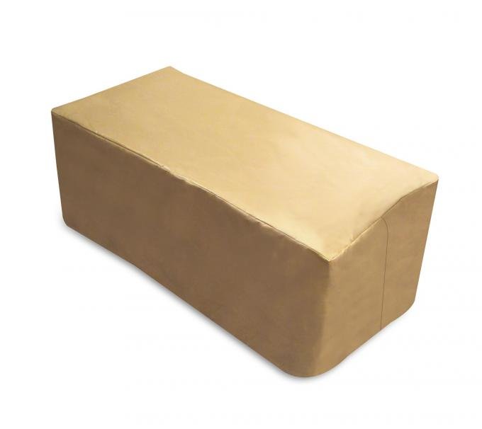 PCI Dura-Gard Rectangular Fire Pit Cover, Tan, 55.5W x 21D x 17.5H., 2285-TN