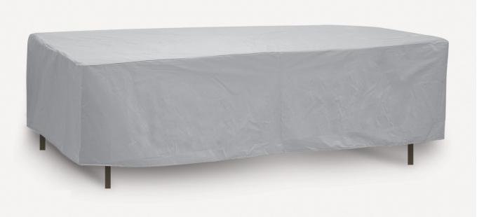 PCI Dura-Gard Oval/Rectangular Table Cover, Gray, 60"- 66" Table, 66W x 48D x 20H in., 1152