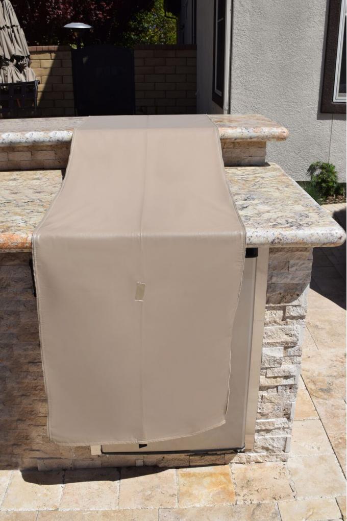 PCI Dura-Gard Outdoor Kitchen Cover, 24" Extension Piece, 24L x 44W x 40H, 1428-TN