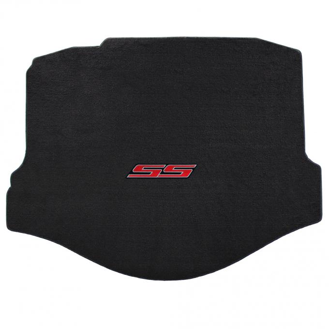 Lloyd Mats 2010-2015 Chevrolet Camaro Camaro 2010-on Coupe Trunk Mat Ebony Velourtex SS Logo 620008