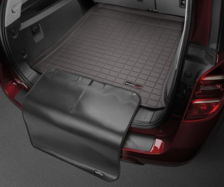 Weathertech 43508SK, Cargo Area Liner, Raised Edges, Cocoa, Custom Blended TPO (Thermopolyolefin), Non-Skid, With Bumper Protector