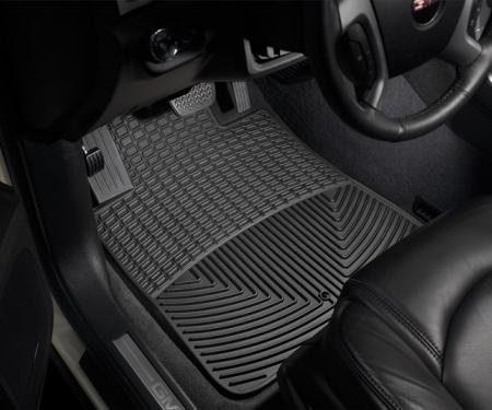 Weathertech W412, Floor Mat, All Weather, Direct-Fit, Deeply Sculpted Channels, Black, Rubber, 2 Piece