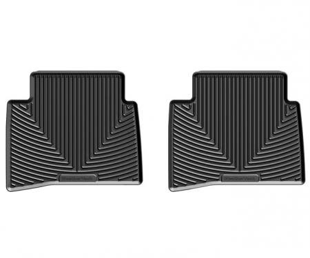 Weathertech W401, Floor Mat, All Weather, Direct-Fit, Deeply Sculpted Channels, Black, Rubber, 2 Piece